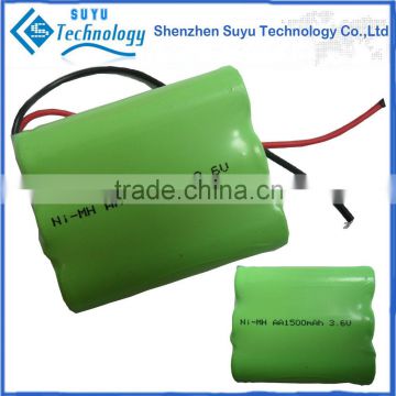 NI-MH Rechargeable battery pack 7.2V AAA 650mAh Industrial