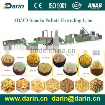 Auto 3d Snack Pellets/ Panipuri Golgappa/fryums Making Machine from Jinan Darin Machinery