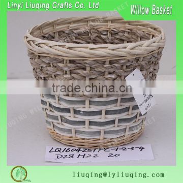 factory supply wicker basket storage