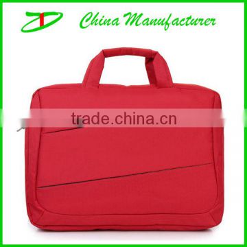 2014 china red fashion shoulder bag waterproof laptop bag for 14 inch