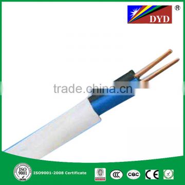 2015 best quality pvc insulation Building wire Solid core falt cable for Middle east Iran