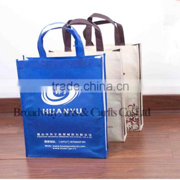 Handled Style Customized Non Woven Tote Bag
