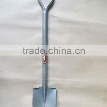 shovel with teeth and steel handle