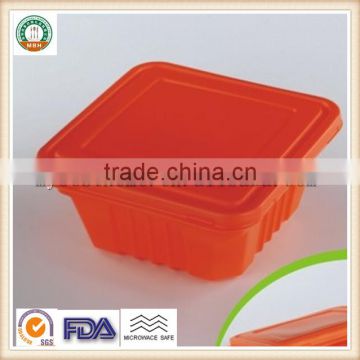 850ml PP Disposable Plastic Heat Resistace Food Storage Container/Lunch Box SGS/FDA Appoval Microwave Oven safe