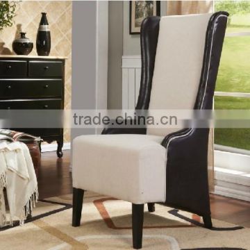 brown and white leather chair HDL088