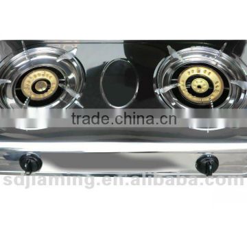 Table gas stove with high quality stainless steel panel