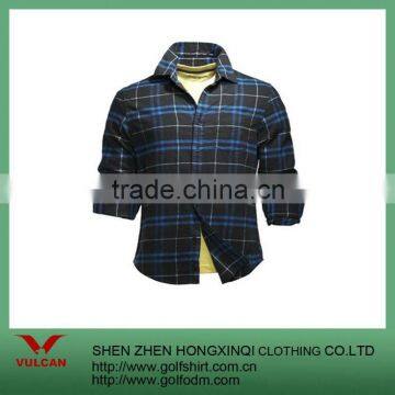 Vintage Washed Men Casual Shirts With Chest Pocket Design