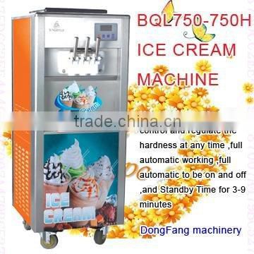 Hot hot sale ice cream machine BQL750-750H softy icecream machine