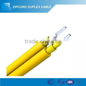 Indoor double core figure 8 structure fiber optic cable GJFJ8V