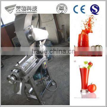 good quality 200kg per hour stainless steel spiral tomato juice making machine