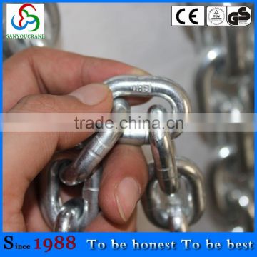 Short/long Link Chain Zinc plated Welded Chain