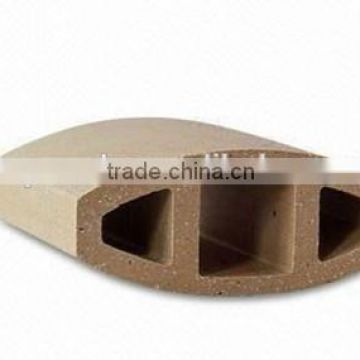 Curtain wall terracotta stick, clay louver for exterior wall