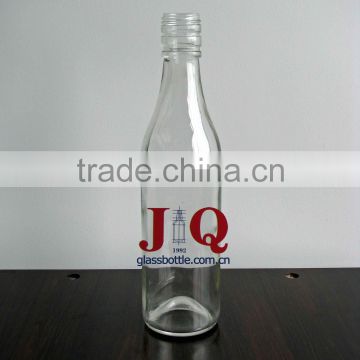 350ml Clear Glass Spirit Bottle