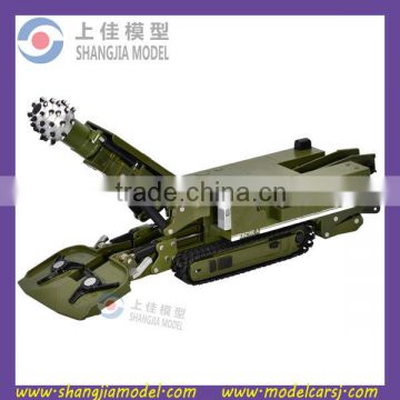 1:26 diecast Mining machinery model, diecast mould manufacturer,mining model toy