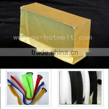 Popular hot melt adhesive for hook loop tape made in china
