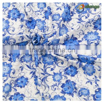 2016 new product Hot sell chemical printing guipure lace fabric