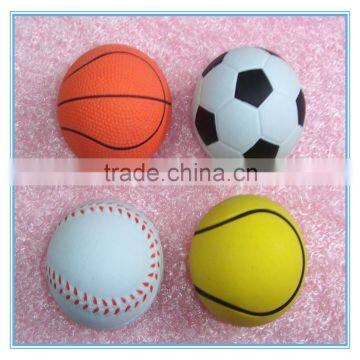 neon color solid foam rubber ball baseball