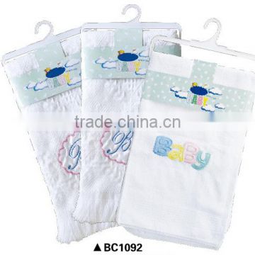 baby cotton care blanket with printing