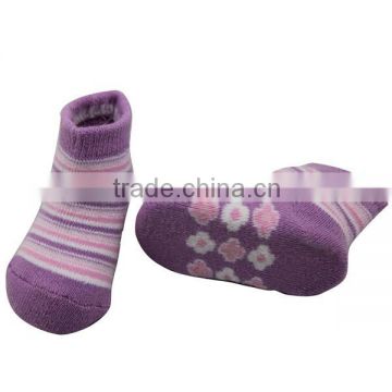 GSBT-01 High quality cotton full terry new born cute socks