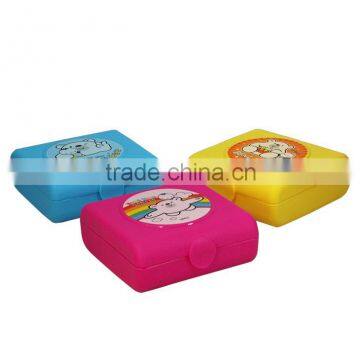 Plastic kids cheap lunch box sandwich box