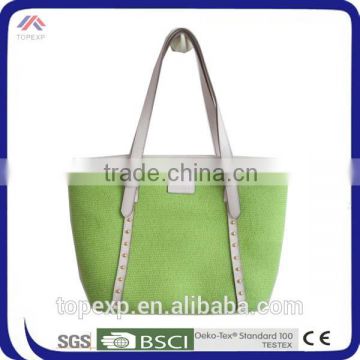 Single Color Shoulder Bag Soft Bag For Casual