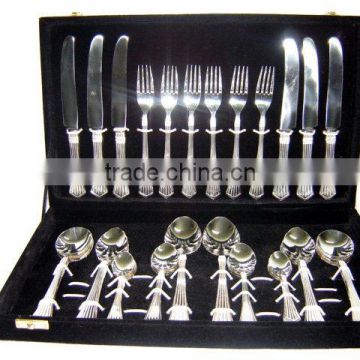 Cutlery Set Silver Plated in Velvet Box