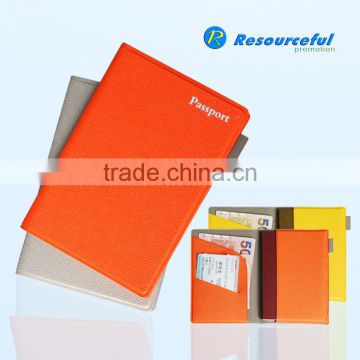 High quality PU leather passport holder,protective case for passport,cards
