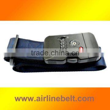 NEW Seatbelt dark blue color luggage belt, top quality