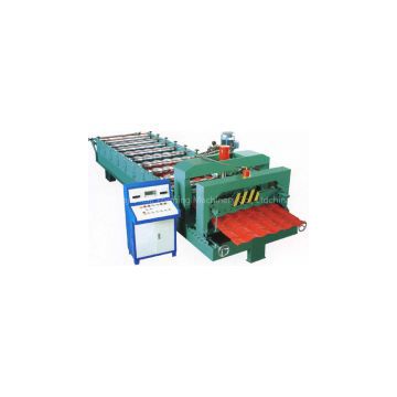 Wuxi Manufacture Glazed Tile Roll Forming Machine