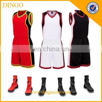 cheap Mesh basketball jerseys, european reversible blank basketball jersey,