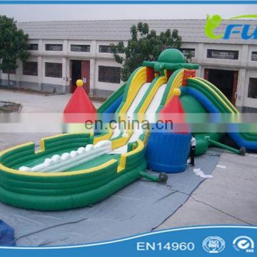 popular newest giant inflatable water slide with pool tortoise inflatable slide with pool