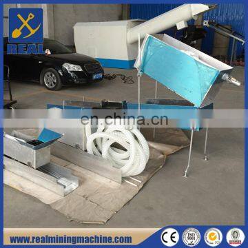 small portable gold sluice machine sluice box