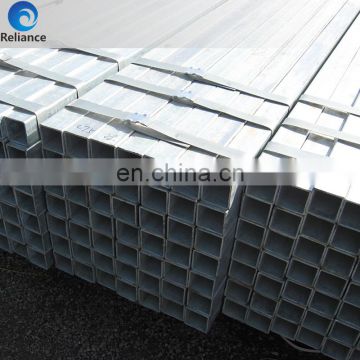 Hot dipped galvanized welded rectangular / square steel pipe rectangular steel hollow section tube