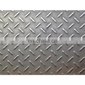 A36, Q235B, Q345B Hot Rolled Checkered Steel Plate / Coils