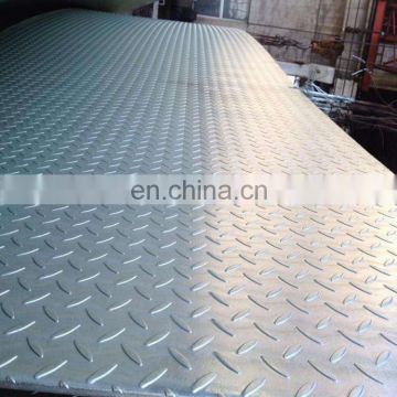 Anti-Slip Floor Plate St37-2 Hot Rolled Mild Steel Checkered Plate