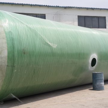 Fiberglass Underground Storage Tanks Less Space Biogas Septic Frp Chemical Tanks