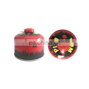 Hebei screw valve butane gas cartridge 230g and propan butane gas cartridge