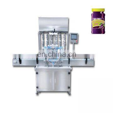 High-performance and automatic paste small glass bottle filling machine