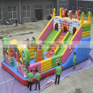 Water obstacle course inflatable long beach amusement park