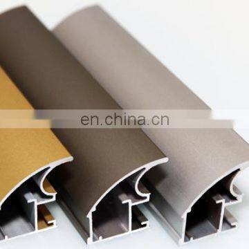 SHENGXIN Ukraine aluminium profile sandblast anodized silver to make windows and doors 18 year aluminium profile manufacturer