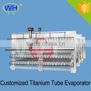 Customized Ti Tube Heat Exchanger titanium condenser