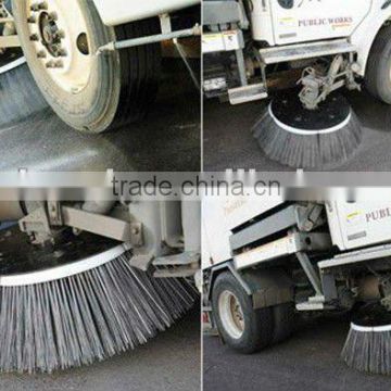 Round PP bristle road sweeper brush/sweeper side brush