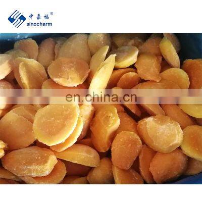 Sinocharm 2021 BRC-A approved IQF Frozen mango Chunk 10*10 mango chunk