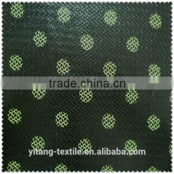 Polyester print fabric for shoes