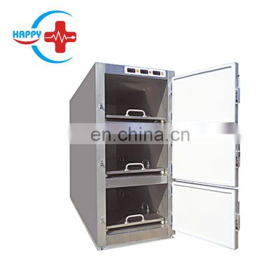 HC-P027 Funeral supplies 3 bodies mortuary freezer embalming equipment morgue dead body refrigerators