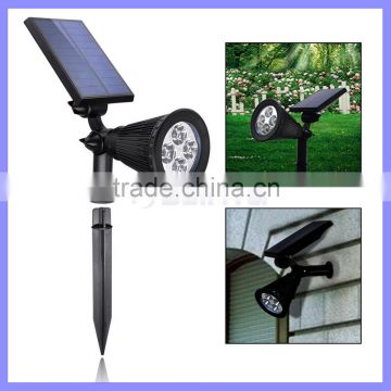 Outdoor Garden Lawn Solar LED Spotlight Yard Path Decor Lamp