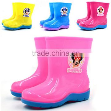 Warm winter cotton boots fashion shoes children children mouth water tide rainshoes