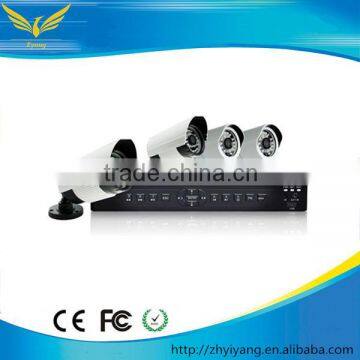 720P network IR bullet camera 4CH 1080P/720P h.264 NVR KITS with POE