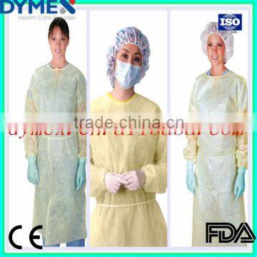 Disposable Hospital Patient Gown isolation Gown Various Qty & Colours