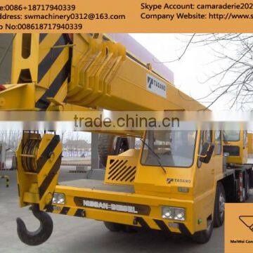 tadano 55T used crane for sale in china, trucK crane,all terrain crane